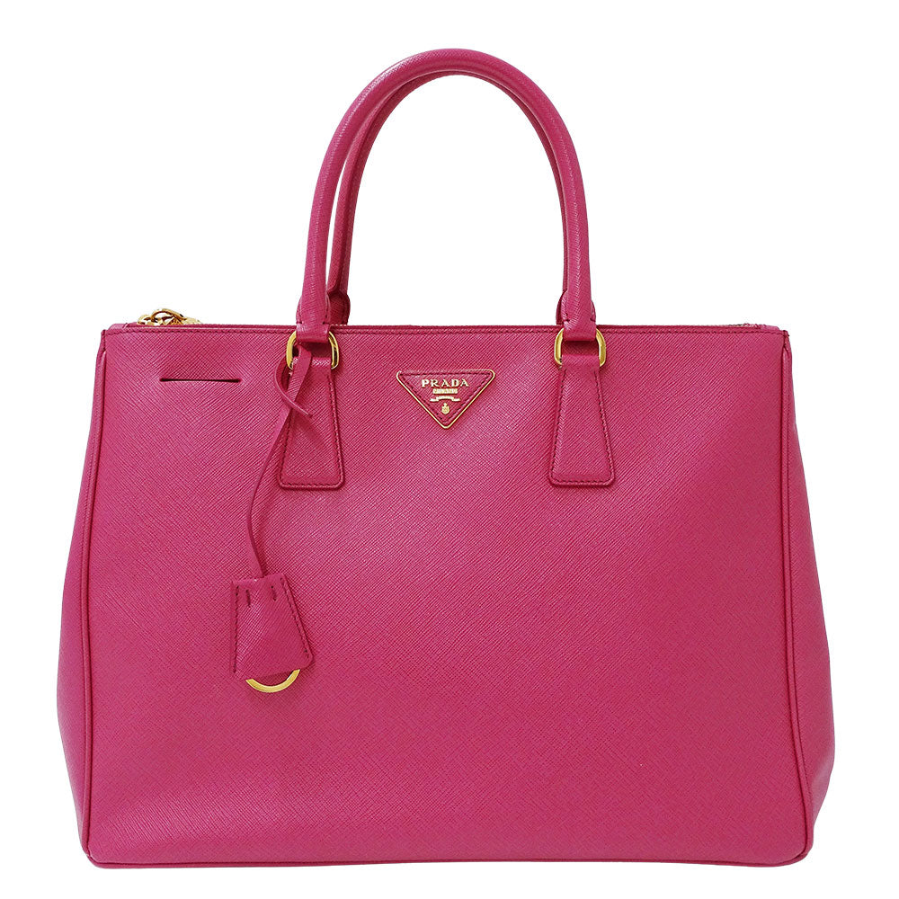 PRADA プラダ ガレリア トートバッグ ピンク BN1786 レディース 【中古】