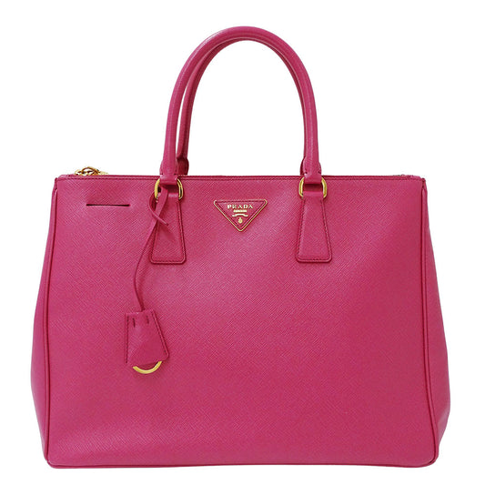 PRADA プラダ ガレリア トートバッグ ピンク BN1786 レディース 【中古】