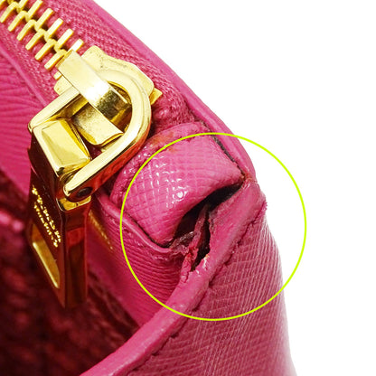 PRADA プラダ ガレリア トートバッグ ピンク BN1786 レディース 【中古】
