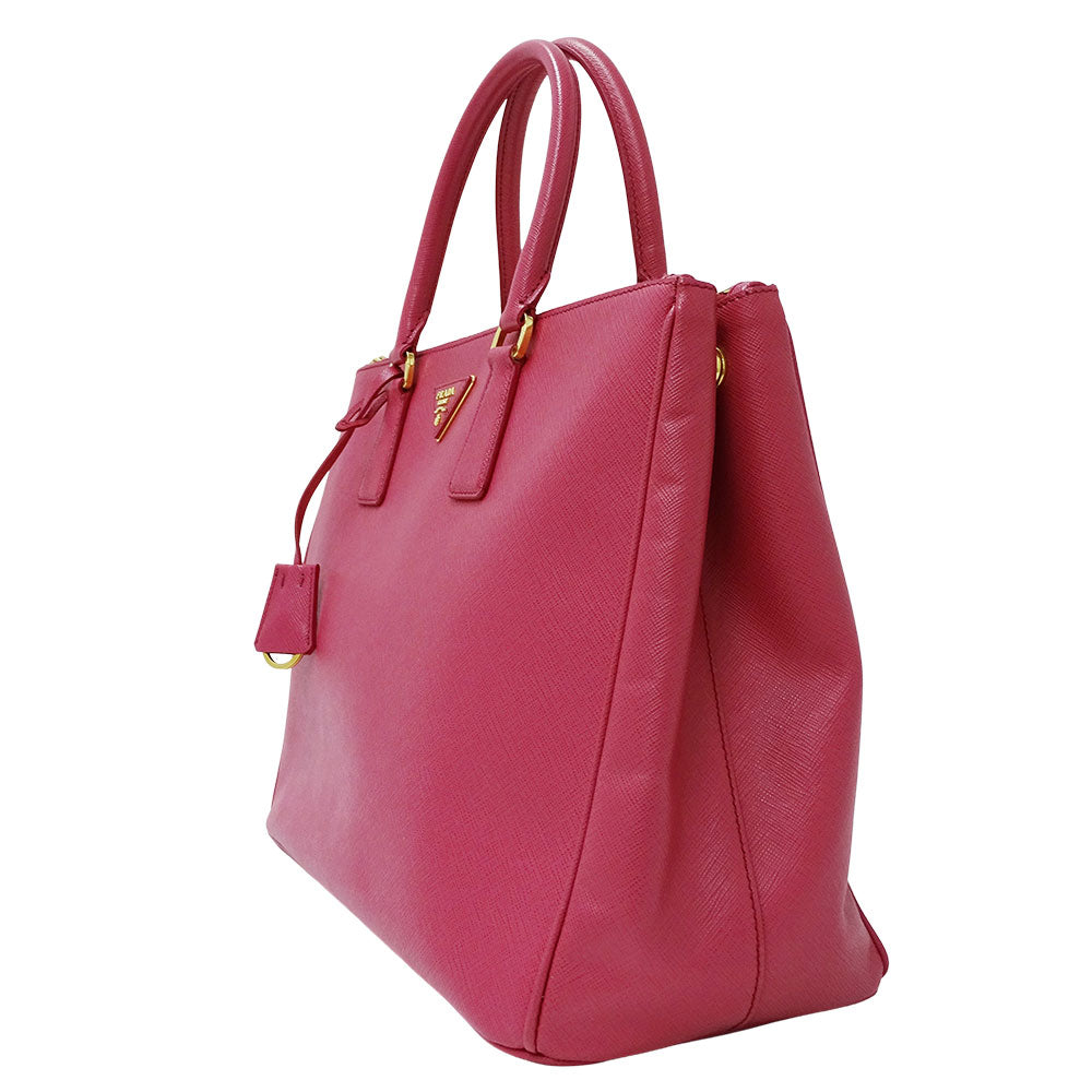PRADA プラダ ガレリア トートバッグ ピンク BN1786 レディース 【中古】