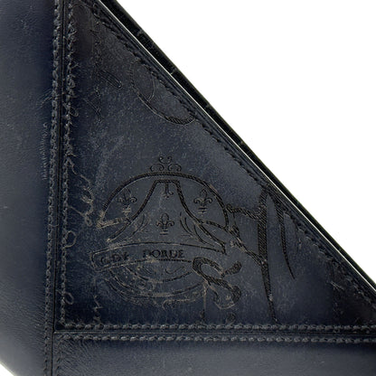 Berluti ベルルッティ 長財布 カリグラフィ スクリット ブラック レザー メンズ 【中古】