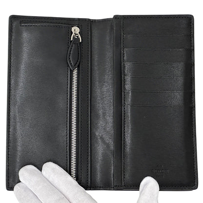 Berluti ベルルッティ 長財布 カリグラフィ スクリット ブラック レザー メンズ 【中古】