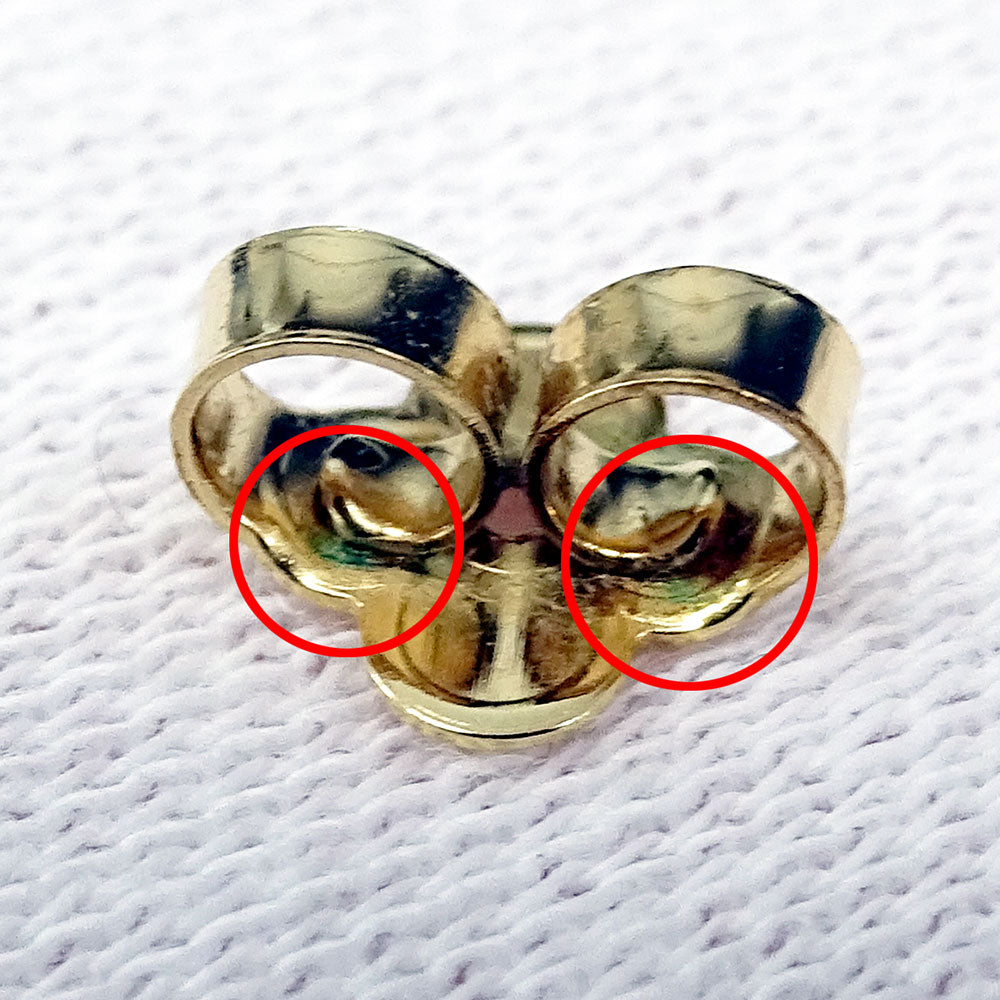 LOUIS VUITTON ルイ・ヴィトン ピアス･クレイジー イン ロック ピアス モノグラム GP ゴールド レディース M00395 【中古】