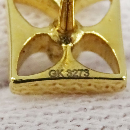 LOUIS VUITTON ルイ・ヴィトン ピアス･クレイジー イン ロック ピアス モノグラム GP ゴールド レディース M00395 【中古】