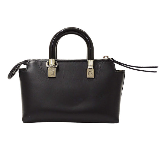 FENDI フェンディ バイザウェイ ミニ 2wayバッグ ブラック レザー レディース 【中古】