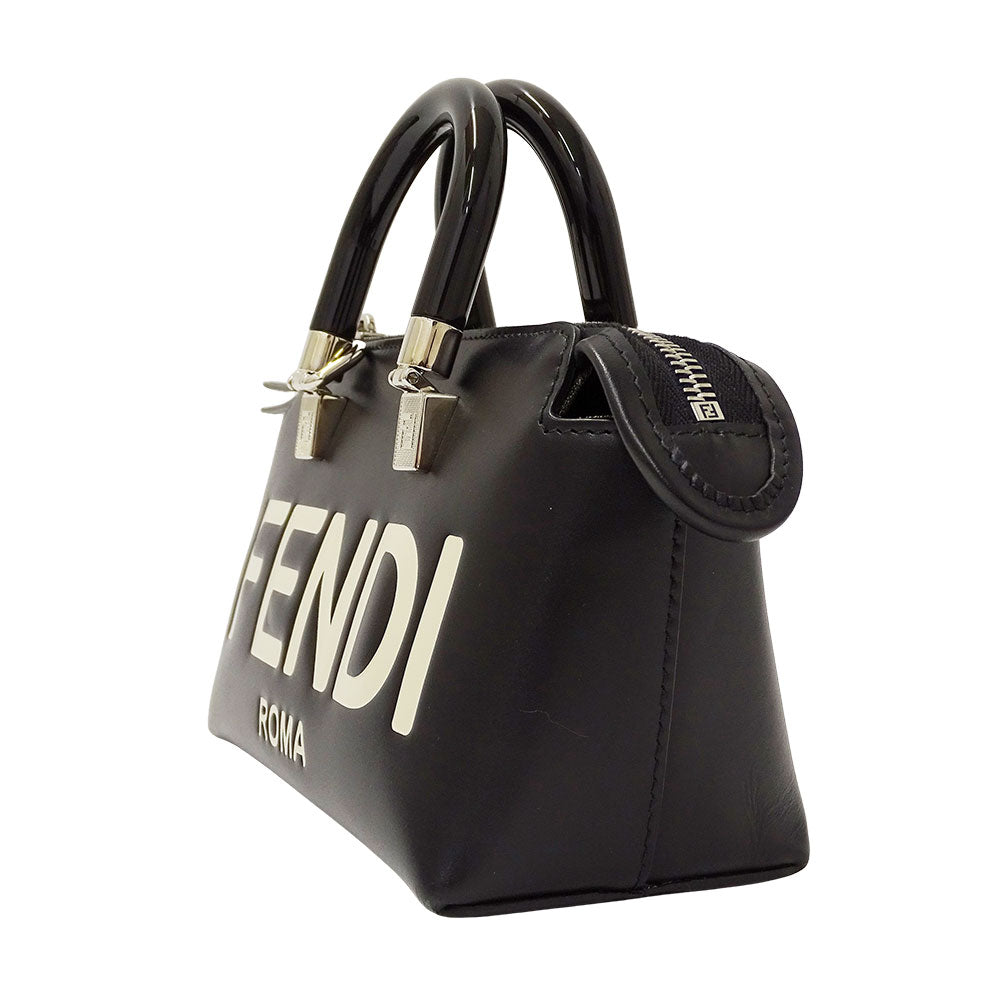 FENDI フェンディ バイザウェイ ミニ 2wayバッグ ブラック レザー レディース 【中古】