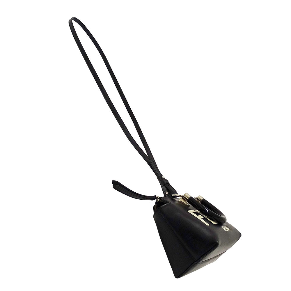 FENDI フェンディ バイザウェイ ミニ 2wayバッグ ブラック レザー レディース 【中古】