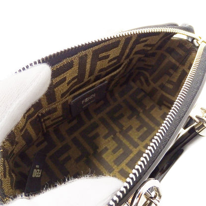 FENDI フェンディ バイザウェイ ミニ 2wayバッグ ブラック レザー レディース 【中古】