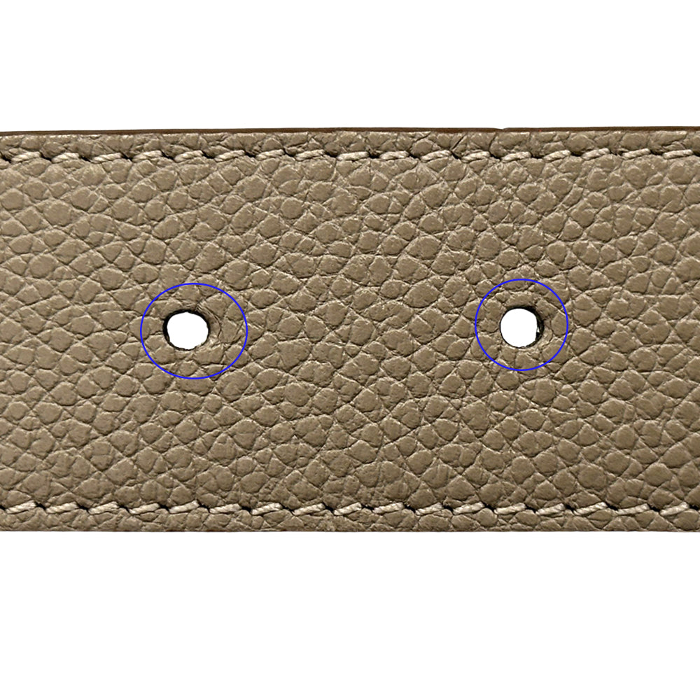 LOUIS VUITTON ルイ・ヴィトン サンチュール・LVイニシャル ベルト モノグラム ブラウン グレージュ M0140 モノグラムキャンバス レディース 【中古】