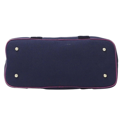 LOEWE ロエベ 2wayバッグ ネイビー キャンバス レディース 【中古】
