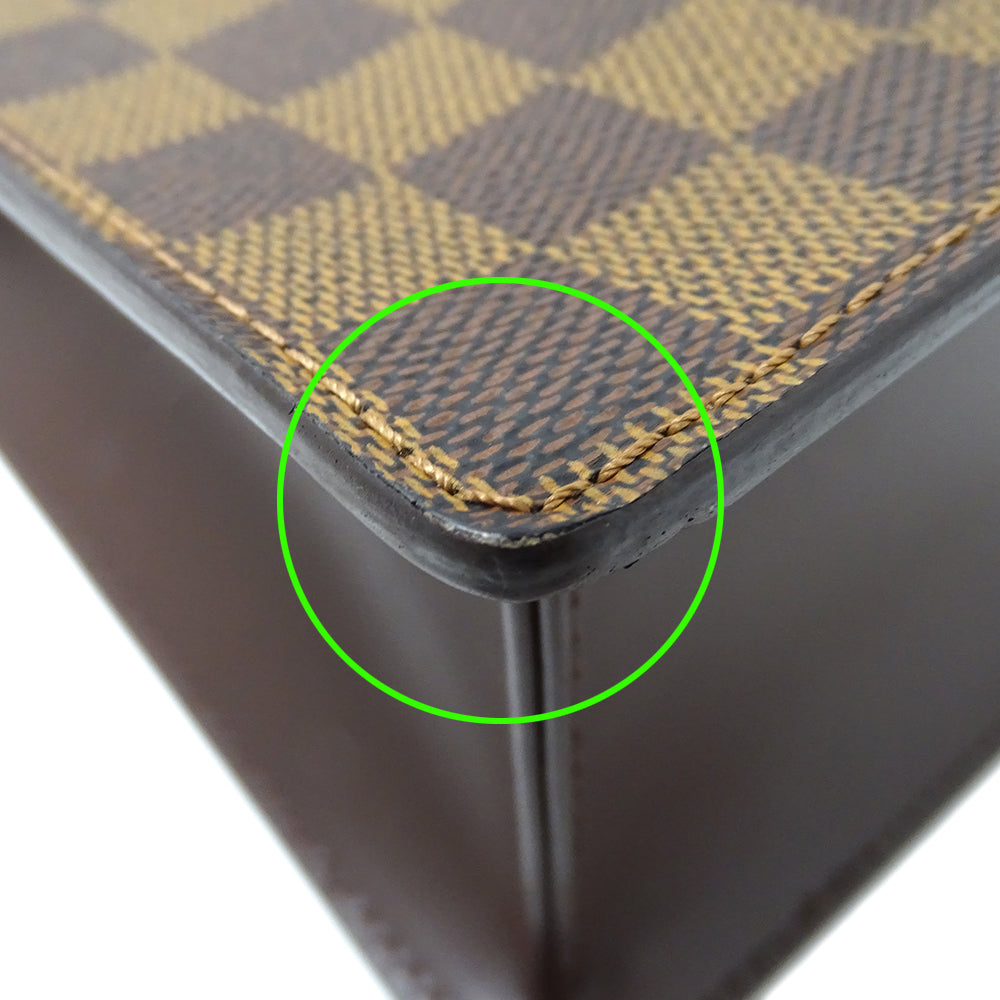 LOUIS VUITTON ルイ・ヴィトン ヴェニス PM トートバッグ ダミエ ダミエエベヌ N51145 ダミエキャンバス レディース 【中古】