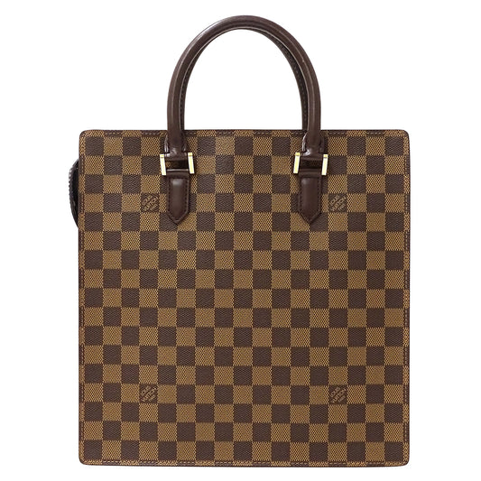LOUIS VUITTON ルイ・ヴィトン ヴェニス PM トートバッグ ダミエ ダミエエベヌ N51145 ダミエキャンバス レディース 【中古】