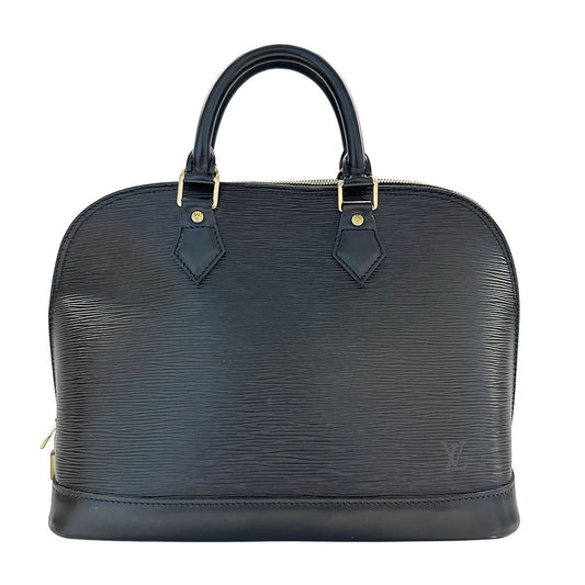LOUIS VUITTON ルイ・ヴィトン ハンドバッグ エピ アルマ ノワール M52142 エピレザー レディース 【中古】
