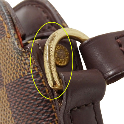 LOUIS VUITTON ルイ・ヴィトン ドルーオ スペシャルオーダー ショルダーバッグ ダミエ エベヌ ブラウン N51290 ダミエキャンバス レディース 【中古】