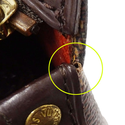 LOUIS VUITTON ルイ・ヴィトン ドルーオ スペシャルオーダー ショルダーバッグ ダミエ エベヌ ブラウン N51290 ダミエキャンバス レディース 【中古】