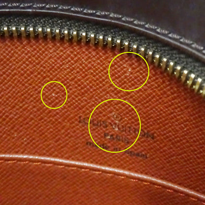 LOUIS VUITTON ルイ・ヴィトン ドルーオ スペシャルオーダー ショルダーバッグ ダミエ エベヌ ブラウン N51290 ダミエキャンバス レディース 【中古】