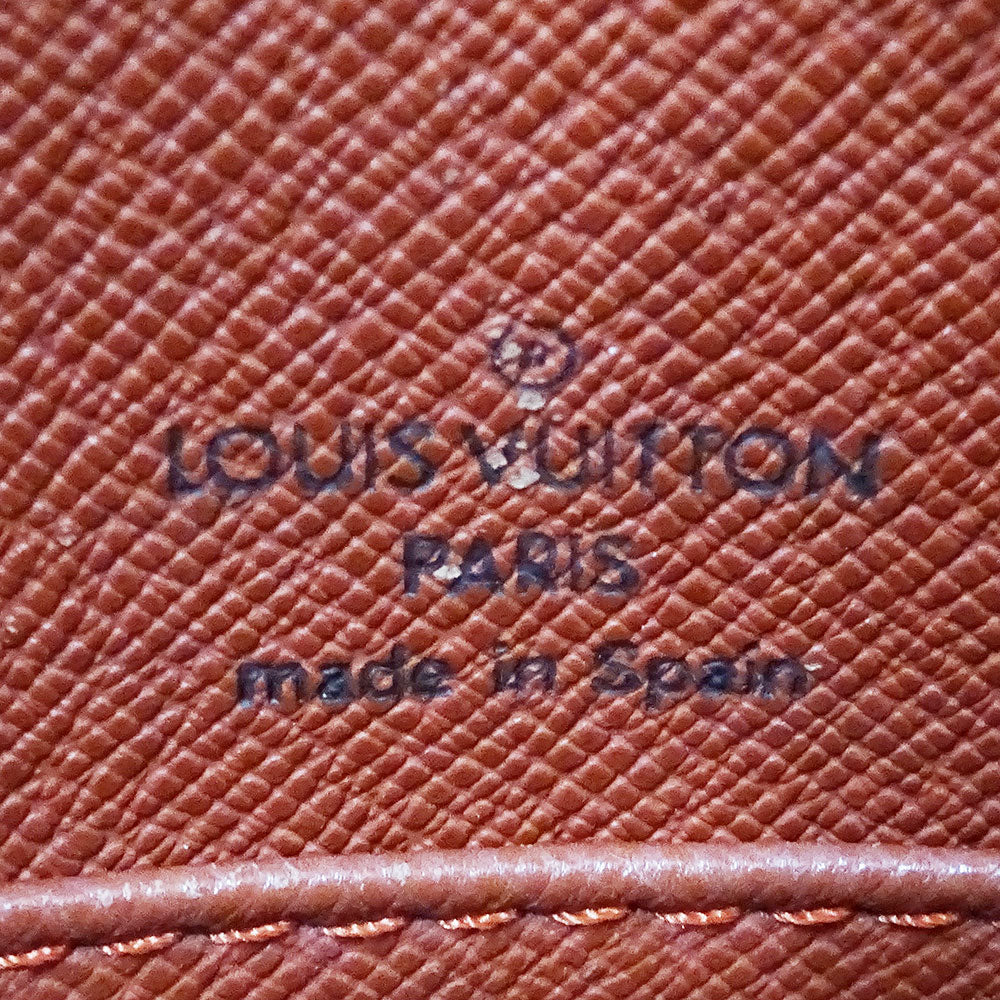 LOUIS VUITTON ルイ・ヴィトン ドルーオ スペシャルオーダー ショルダーバッグ ダミエ エベヌ ブラウン N51290 ダミエキャンバス レディース 【中古】