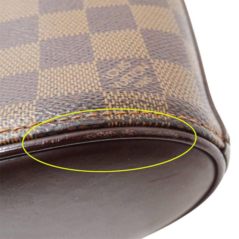 LOUIS VUITTON ルイ・ヴィトン ドルーオ スペシャルオーダー ショルダーバッグ ダミエ エベヌ ブラウン N51290 ダミエキャンバス レディース 【中古】
