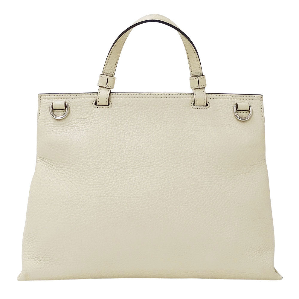 GUCCI グッチ バンブーデイリー 2wayバッグ バンブー アイボリー 392013 レザー レディース 【中古】
