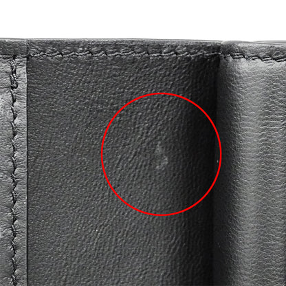 LOUIS VUITTON ルイ・ヴィトン ポルトフォイユ・クレア 二つ折り財布 マヒナ ノワール M82743 モノグラムマヒナ レディース 【中古】