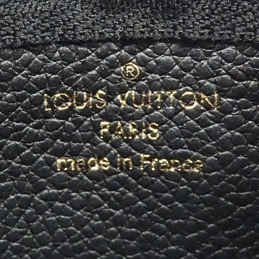 LOUIS VUITTON ルイ・ヴィトン カードキーケース ポシェット･クレ コインケース アンプラント ブラック ベージュ M80885 モノグラムアンプラント レディース 【中古】