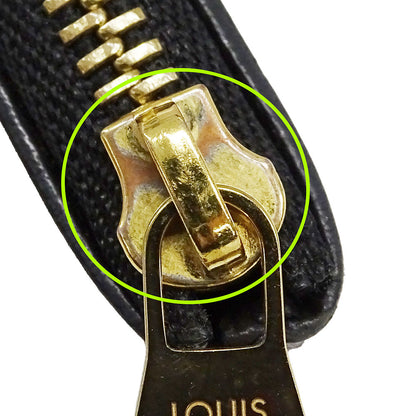 LOUIS VUITTON ルイ・ヴィトン カードキーケース ポシェット･クレ コインケース アンプラント ブラック ベージュ M80885 モノグラムアンプラント レディース 【中古】