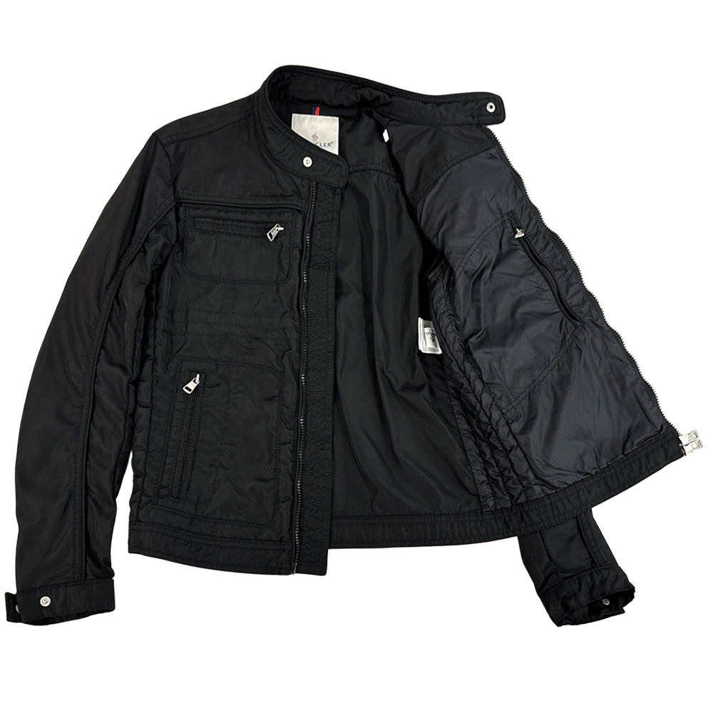 MONCLER モンクレール ジャケット ブラック ポリエステル メンズ 【中古】