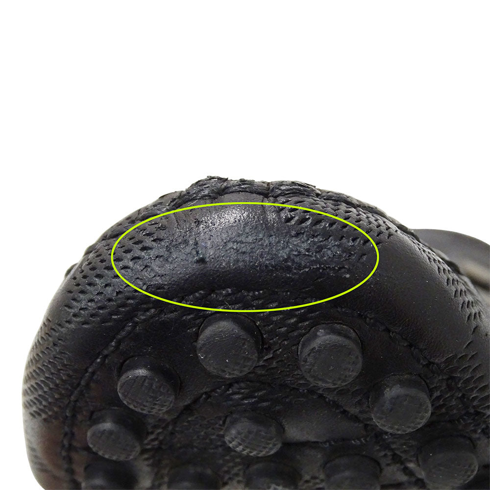 LOUIS VUITTON ルイ・ヴィトン ホッケンハイム・ラインローファー ローファー ダミエ アンフィニ ブラック 1A4OIJ メンズ 【中古】