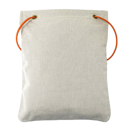 HERMES エルメス アリーヌ GM ショルダーバッグ ナチュラル オレンジ トワルシェブロン レディース 【中古】