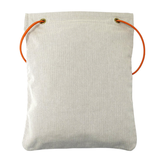 HERMES エルメス アリーヌ GM ショルダーバッグ ナチュラル オレンジ トワルシェブロン レディース 【中古】