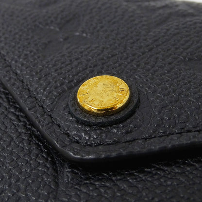 LOUIS VUITTON ルイ・ヴィトン ポルトフォイユ ヴィクトリーヌ 三つ折り財布 モノグラム アンプラント ノワール M64060 モノグラムアンプラント レディース 【中古】
