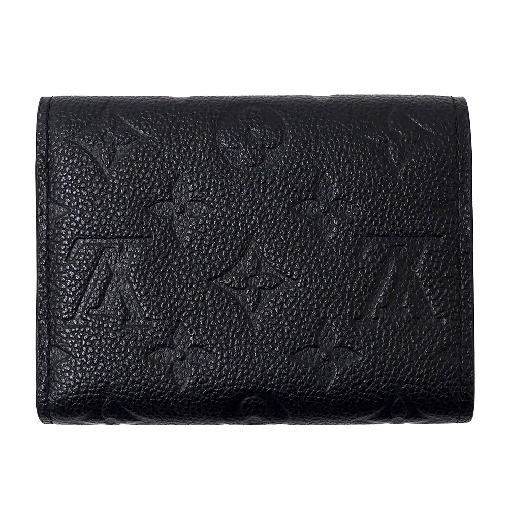 LOUIS VUITTON ルイ・ヴィトン ポルトフォイユ ヴィクトリーヌ 三つ折り財布 モノグラム アンプラント ノワール M64060 モノグラムアンプラント レディース 【中古】