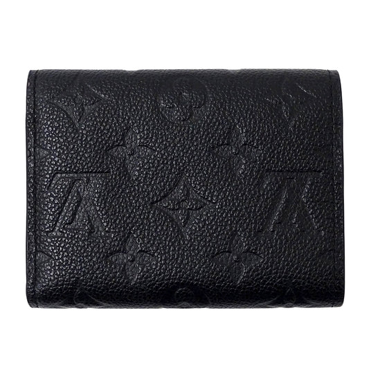 LOUIS VUITTON ルイ・ヴィトン ポルトフォイユ ヴィクトリーヌ 三つ折り財布 モノグラム アンプラント ノワール M64060 モノグラムアンプラント レディース 【中古】