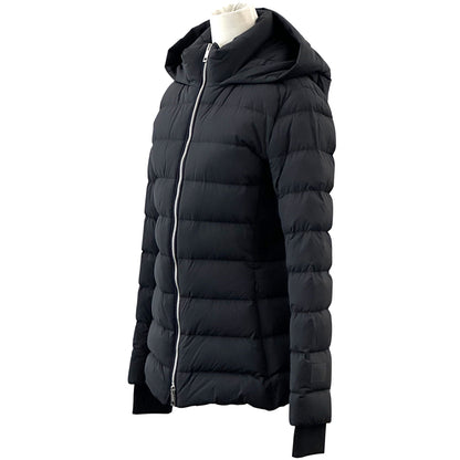 BURBERRY バーバリー ダウンジャケット ブラック ナイロン レディース 【中古】
