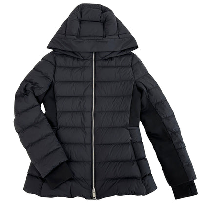 BURBERRY バーバリー ダウンジャケット ブラック ナイロン レディース 【中古】