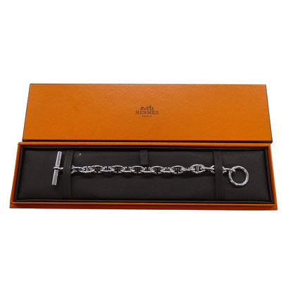 HERMES エルメス シェーヌダンクル ブレスレット SV925 シルバー PM レディース 磨き済み 【中古】