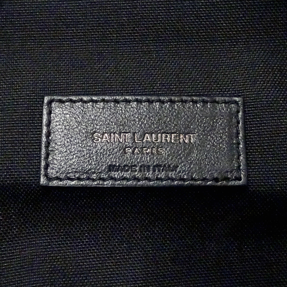 SAINT LAURENT サンローラン ヌックス ボディ・ウエストバッグ ブラック ナイロン レディース メンズ 【中古】
