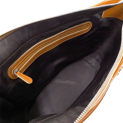 LOEWE ロエベ トートバッグ センダ キャメル レザー レディース 【中古】