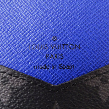 LOUIS VUITTON ルイ・ヴィトン オーガナイザー ドゥ ポッシュ カードケース エピ モノグラム エクリプス ノワール M80768 エピレザー メンズ 【中古】