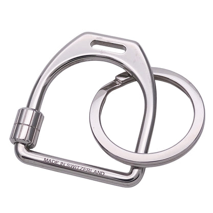 HERMES エルメス エトリエ キーホルダー メタル シルバー レディース メンズ 【中古】