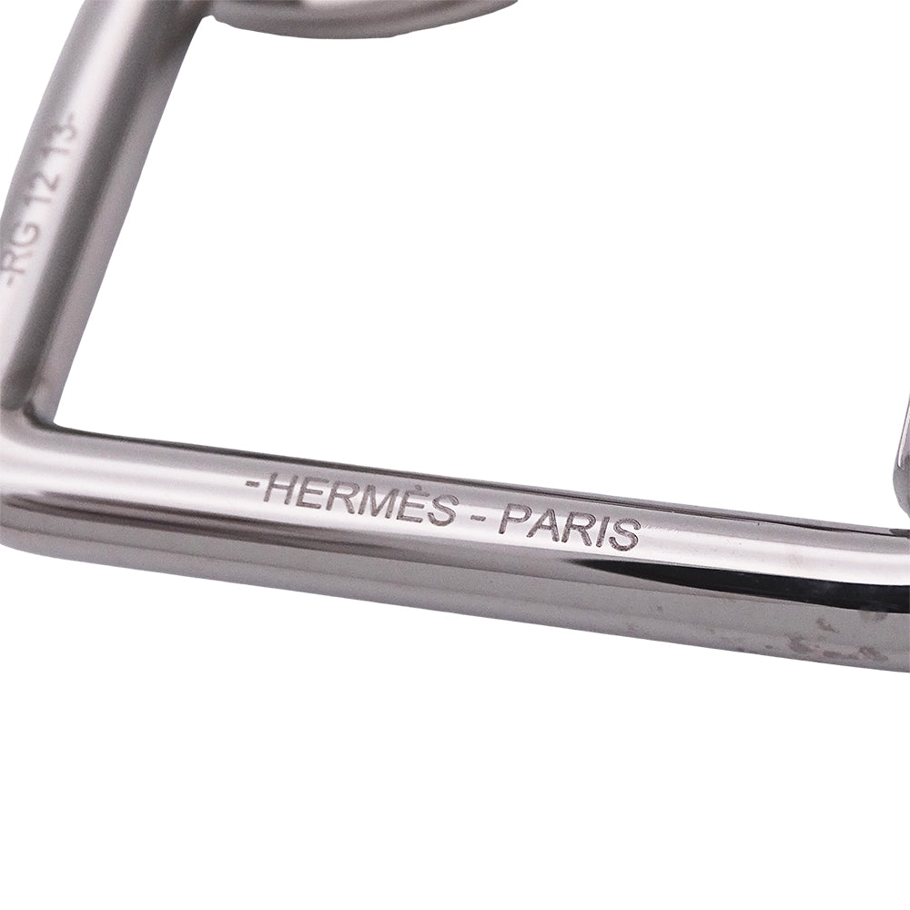 HERMES エルメス エトリエ キーホルダー メタル シルバー レディース メンズ 【中古】