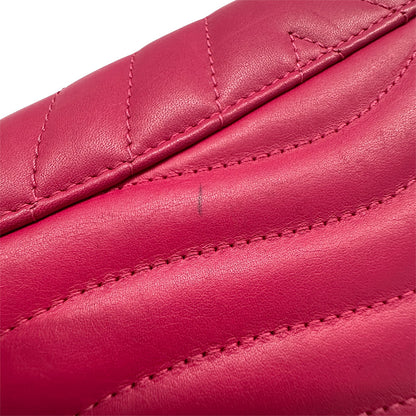 LOUIS VUITTON ルイ・ヴィトン ニューウェーブ ロングウォレット 長財布 フリージア M63820 レザー レディース 【中古】