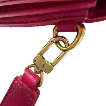 LOUIS VUITTON ルイ・ヴィトン ニューウェーブ ロングウォレット 長財布 フリージア M63820 レザー レディース 【中古】
