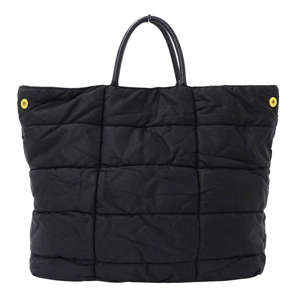 PRADA プラダ クリスピー 2wayバッグ ブラック BN1595 ナイロン レディース 【中古】