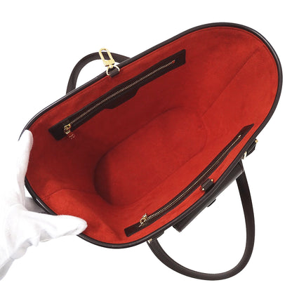 LOUIS VUITTON ルイ・ヴィトン マノスク PM トートバッグ ダミエ ダミエエベヌ N51121 ダミエキャンバス レディース 【中古】