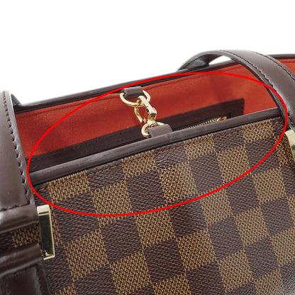 LOUIS VUITTON ルイ・ヴィトン マノスク PM トートバッグ ダミエ ダミエエベヌ N51121 ダミエキャンバス レディース 【中古】