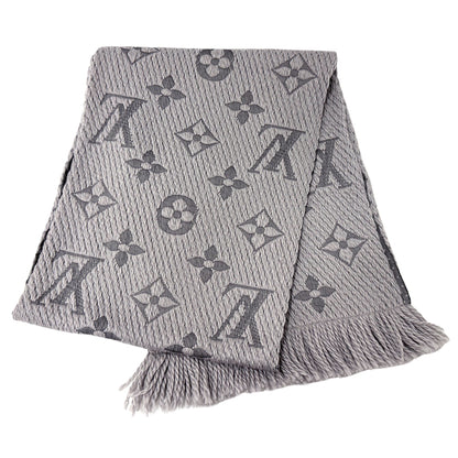 LOUIS VUITTON ルイ・ヴィトン エシャルプ・ロゴマニア マフラー・ストール モノグラム グリペルル M74742 ウール レディース 【中古】