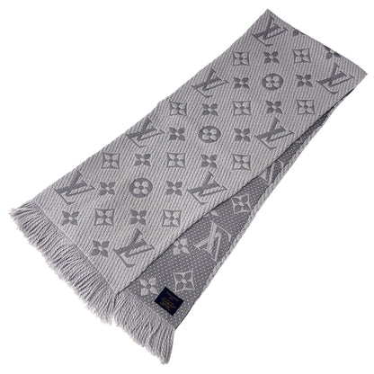 LOUIS VUITTON ルイ・ヴィトン エシャルプ・ロゴマニア マフラー・ストール モノグラム グリペルル M74742 ウール レディース 【中古】