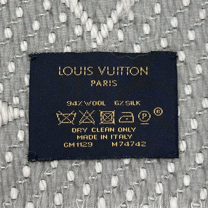 LOUIS VUITTON ルイ・ヴィトン エシャルプ・ロゴマニア マフラー・ストール モノグラム グリペルル M74742 ウール レディース 【中古】