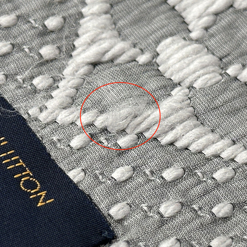 LOUIS VUITTON ルイ・ヴィトン エシャルプ・ロゴマニア マフラー・ストール モノグラム グリペルル M74742 ウール レディース 【中古】